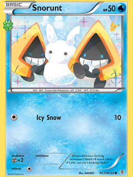 Snorunt (RC7/RC32) [XY: Generations]