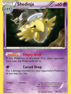 Shedinja (48/124) [Black & White: Dragons Exalted]