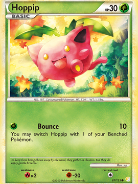 Hoppip (67/123) [HeartGold & SoulSilver: Base Set]