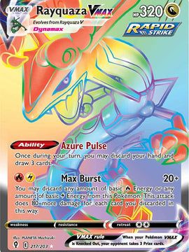 Rayquaza VMAX (217/203) [Sword & Shield: Evolving Skies]