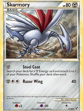 Skarmory (21/90) [HeartGold & SoulSilver: Undaunted]