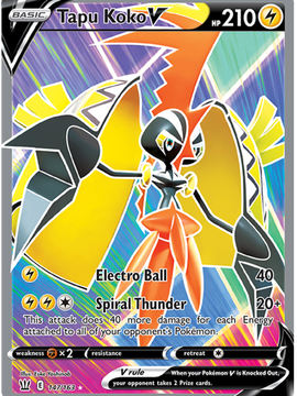 Tapu Koko V (147/163) [Sword & Shield: Battle Styles]