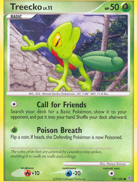 Treecko (79/100) [Diamond & Pearl: Stormfront]