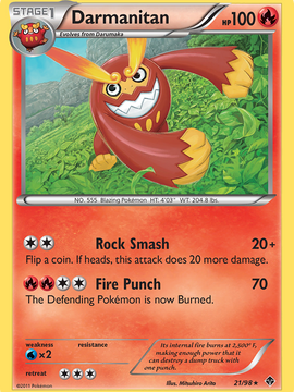 Darmanitan (21/98) [Black & White: Emerging Powers]