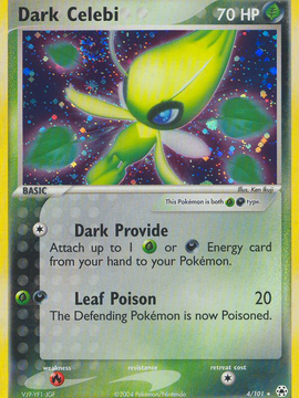 Dark Celebi (4/101) [EX: Hidden Legends]