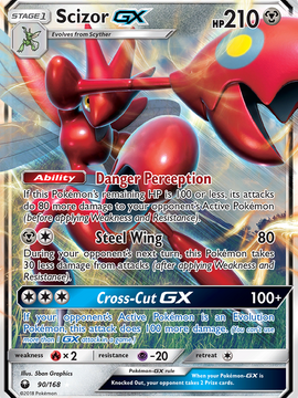 Scizor GX (90/168) [Sun & Moon: Celestial Storm]