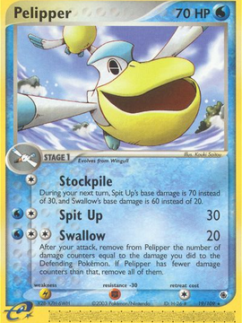 Pelipper (19/109) [EX: Ruby & Sapphire]