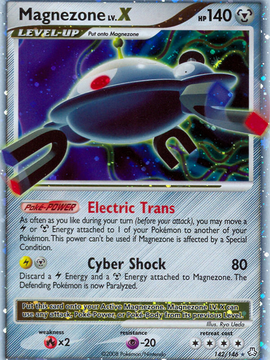 Magnezone LV.X (142/146) [Diamond & Pearl: Legends Awakened]