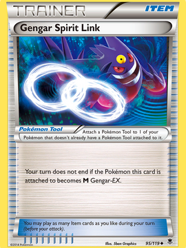 Gengar Spirit Link (95/119) [XY: Phantom Forces]