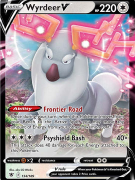 Wyrdeer V (134/189) [Sword & Shield: Astral Radiance]