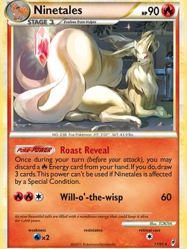 Ninetales (17/95) [HeartGold & SoulSilver: Call of Legends]