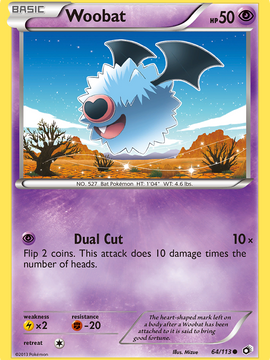 Woobat (64/113) [Black & White: Legendary Treasures]