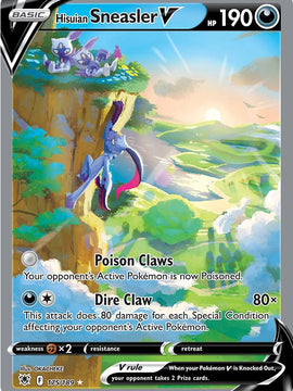 Hisuian Sneasler V (175/189) [Sword & Shield: Astral Radiance]