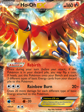 Ho-Oh EX (22/124) [Black & White: Dragons Exalted]