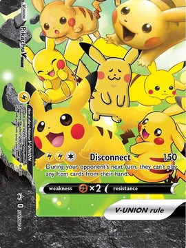 Pikachu V-UNION (SWSH141) (Celebrations) [Sword & Shield: Black Star Promos]