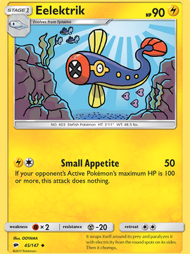 Eelektrik (45/147) [Sun & Moon: Burning Shadows]