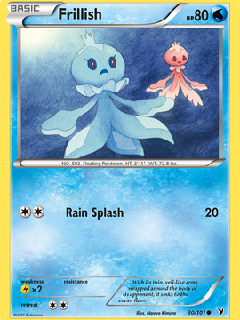 Frillish (30/101) [Black & White: Noble Victories]