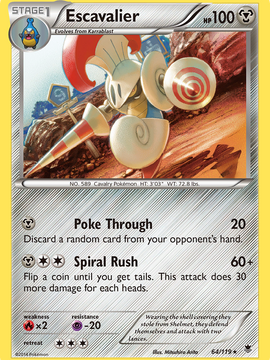 Escavalier (64/119) [XY: Phantom Forces]