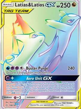 Latias & Latios GX (190/181) [Sun & Moon: Team Up]