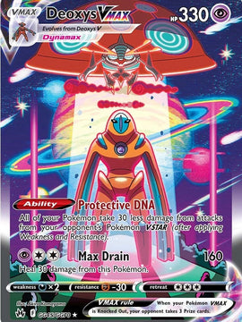 Deoxys VMAX (GG45/GG70) [Sword & Shield: Crown Zenith]