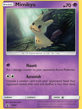 Mimikyu (SM29) [Sun & Moon: Black Star Promos]