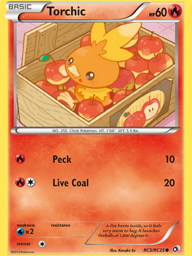 Torchic (RC5/RC25) [Black & White: Legendary Treasures]