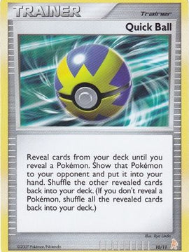 Quick Ball (10/11) [Diamond & Pearl: Trainer Kit - Lucario]