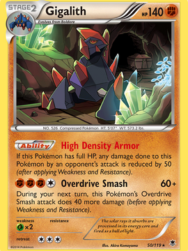 Gigalith (50/119) [XY: Phantom Forces]