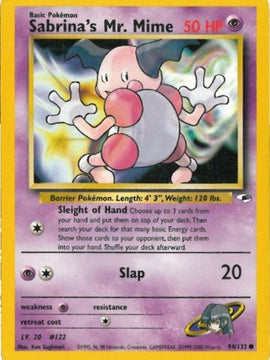 Sabrina's Mr. Mime (94/132) [Gym Heroes Unlimited]