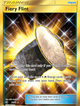 Fiery Flint (76/70) [Sun & Moon: Dragon Majesty]