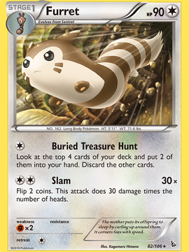 Furret (82/106) [XY: Flashfire]