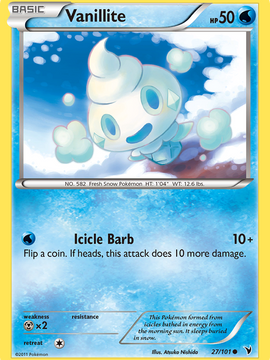 Vanillite (27/101) [Black & White: Noble Victories]