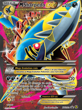 M Sharpedo EX (XY200a) [Alternate Art Promos]