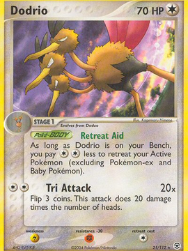 Dodrio (21/112) [EX: FireRed & LeafGreen]