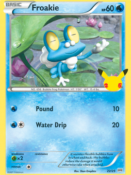 Froakie (22/25) [McDonald's 25th Anniversary]