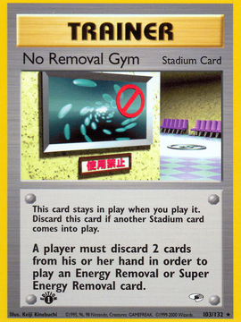 No Removal Gym (103/132) [Gym Heroes 1st Edition]