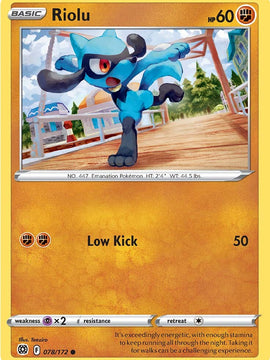 Riolu (078/172) [Sword & Shield: Brilliant Stars]