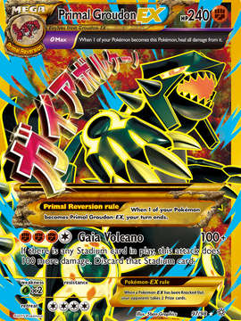 Primal Groudon EX (97/98) [XY: Ancient Origins]