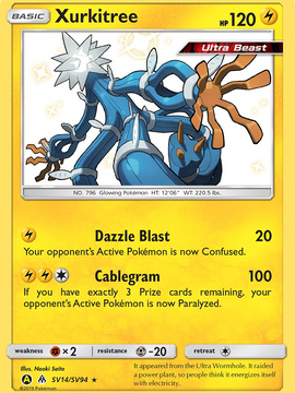 Xurkitree (SV14/SV94) [Sun & Moon: Hidden Fates - Shiny Vault]