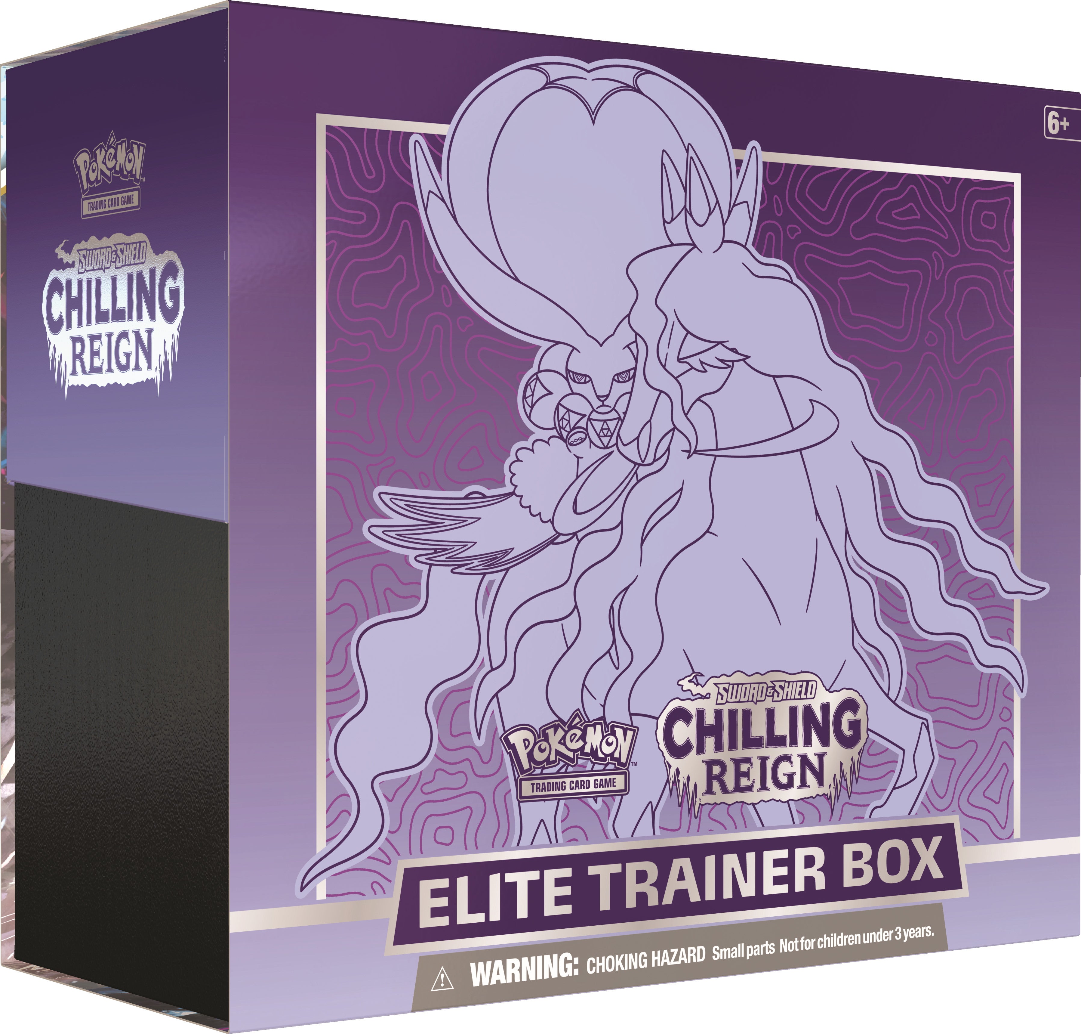 Pokémon - Sword & Shield: Chilling Reign - Elite Trainer Box (Shadow Rider Calyrex)
