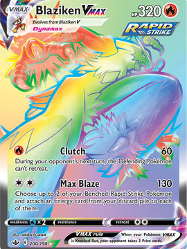 Blaziken VMAX (200/198) [Sword & Shield: Chilling Reign]