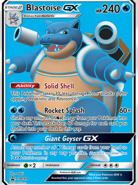Blastoise-GX (SM189) [SM Black Star Promos] Holofoil