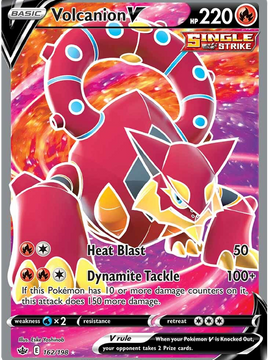 Volcanion V (162/198) [Sword & Shield: Chilling Reign]