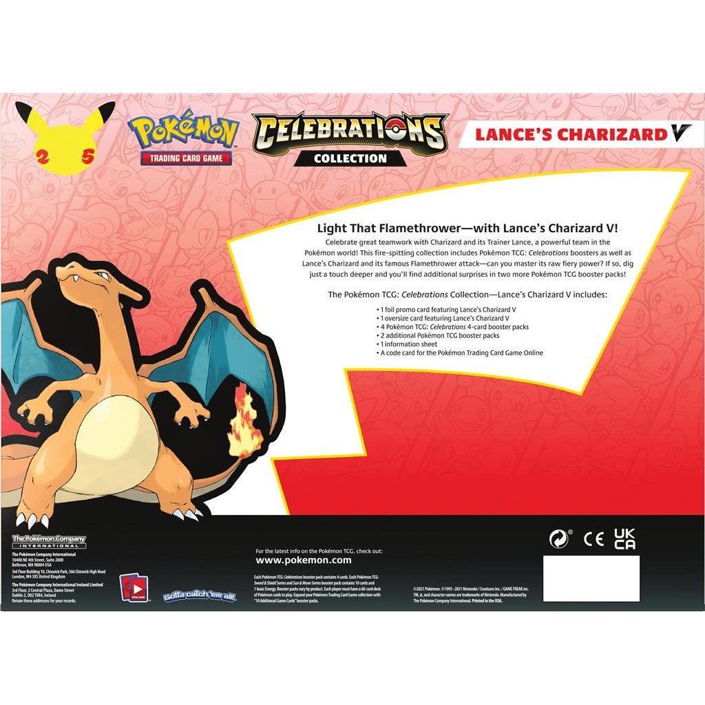 Celebrations: 25th Anniversary - Collection (Lance's Charizard V)