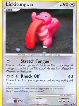 Lickitung (80/127) [Platinum: Base Set]