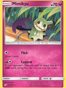 Mimikyu (112/181) [Sun & Moon: Team Up]