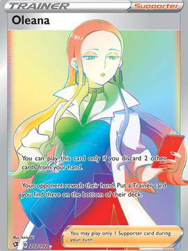 Oleana (202/192) [Sword & Shield: Rebel Clash]