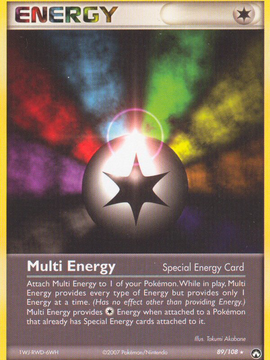 Multi Energy (89/108) [EX: Power Keepers]