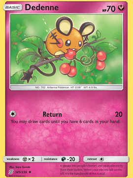 Dedenne (145/236) [Sun & Moon: Unified Minds]