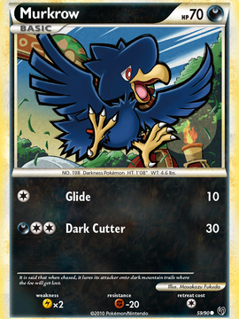 Murkrow (59/90) [HeartGold & SoulSilver: Undaunted]